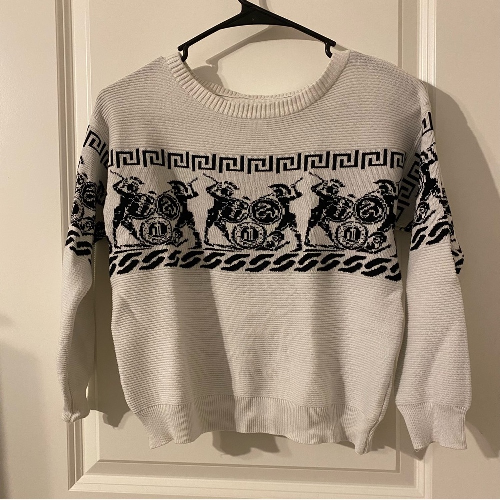 White and Black Women's Sweater